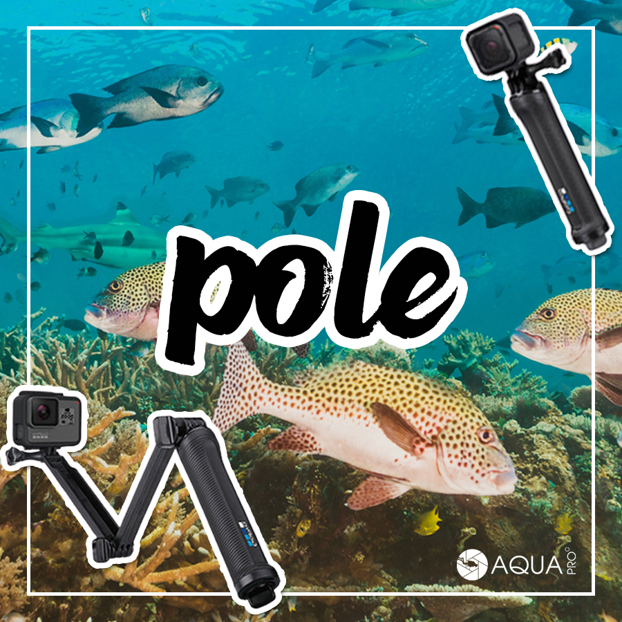 GoPro ถ่ายใต้น้ำ - pole ไม้เซลฟี่