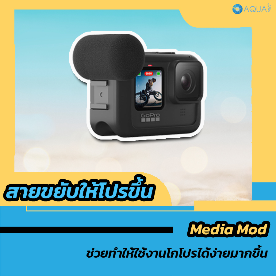 อุปกรณ์เสริม GoPro 9 media mod