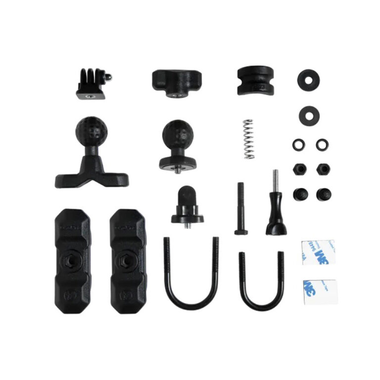 Motorbike Metal U Bolt Mount Kit & Quick Grip XL Holder for iPhone 12 Pro Max (sku 55691)