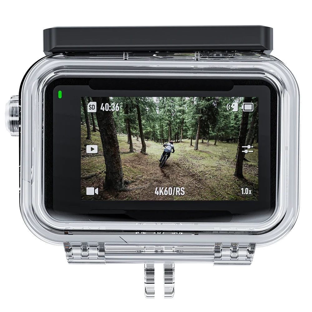 DJI Action 5 Pro / 4 / 3 Telesin Waterproof Case เคสกันน้ำ - Image 3