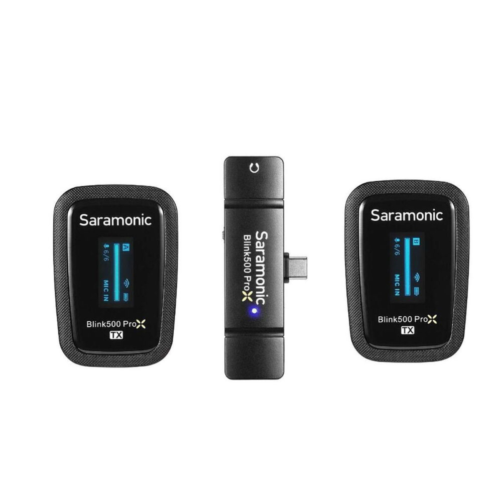 (Pre-order 7-14 วัน) Saramonic Blink500 ProX B6 (2 ตัวส่ง Type C) Wireless Microphone TX+TX+RXUC ประกันศูนย์ - Image 2