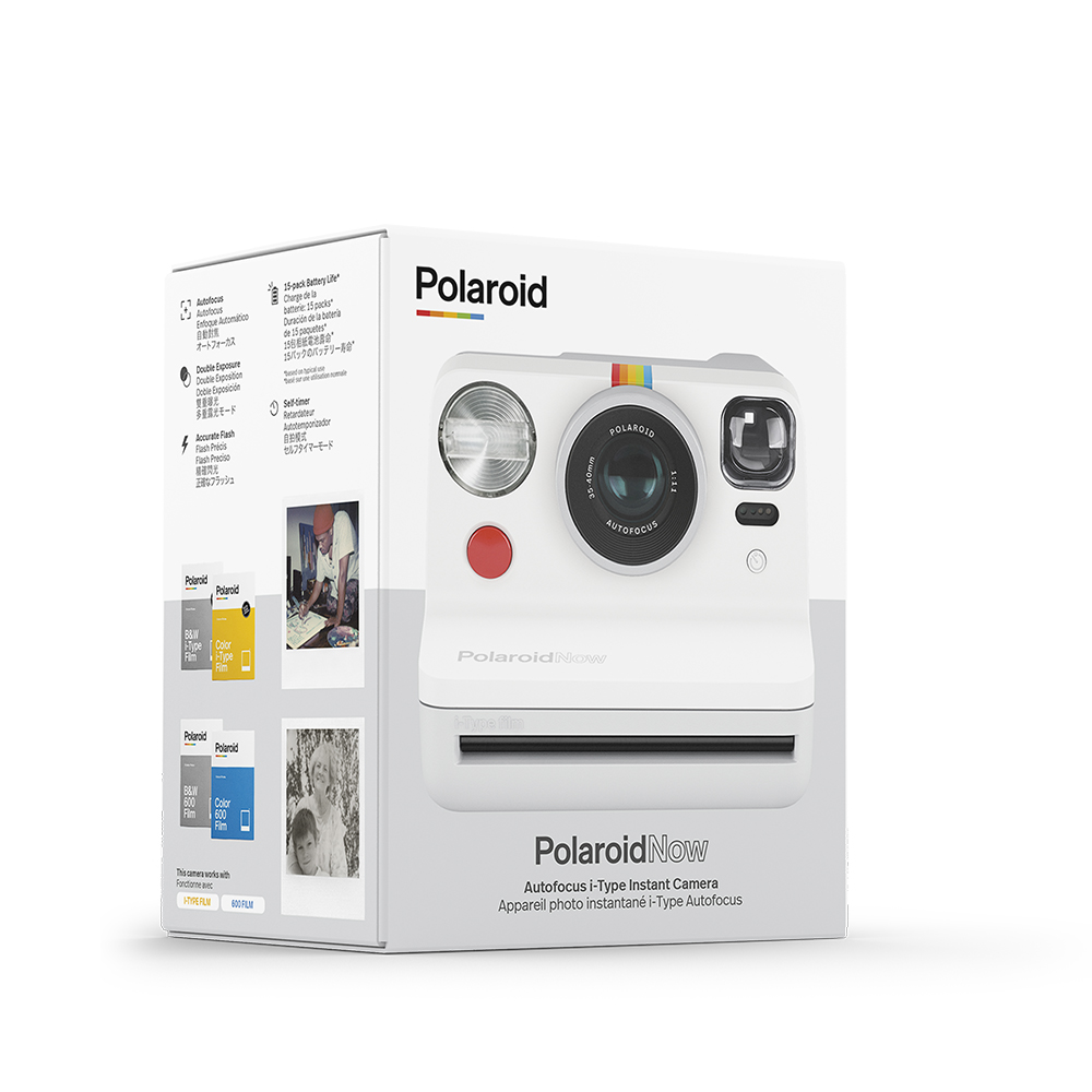 Polaroid Now White / Black Instant Camera กล้องโพลารอยด์ กล้องอินสแตนท์ ประกันศูนย์ไทย - Image 8