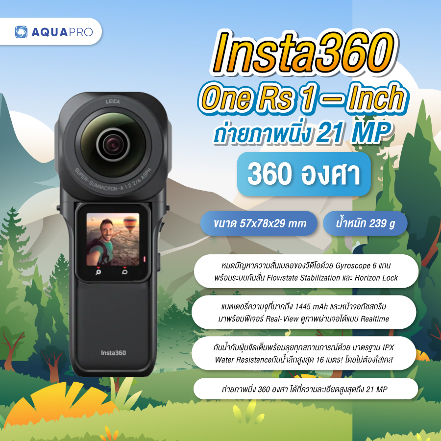 Insta360 One Rs 1
