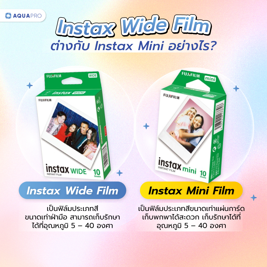 Instax wide film