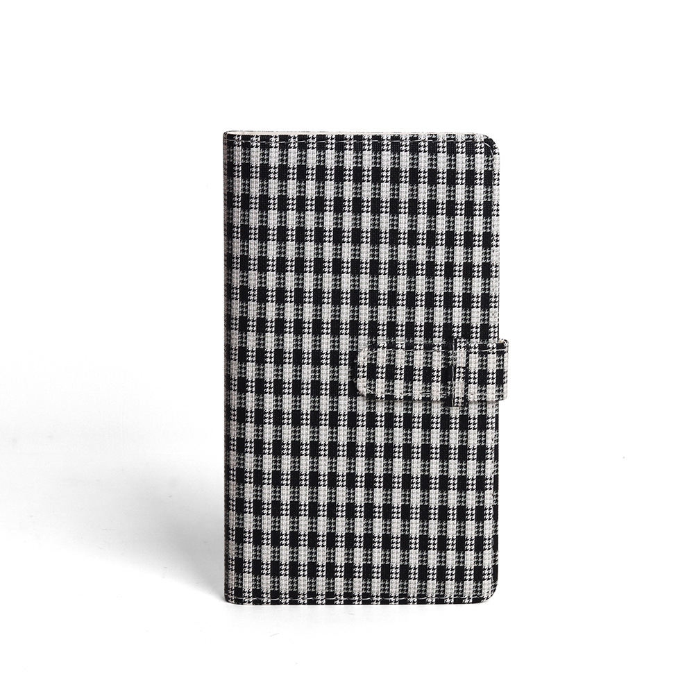 FujiFilm Photo Album mini 11 CAIUL Black And White Plaid 3-inch 96-pieces PU Color Oil paint - Image 3