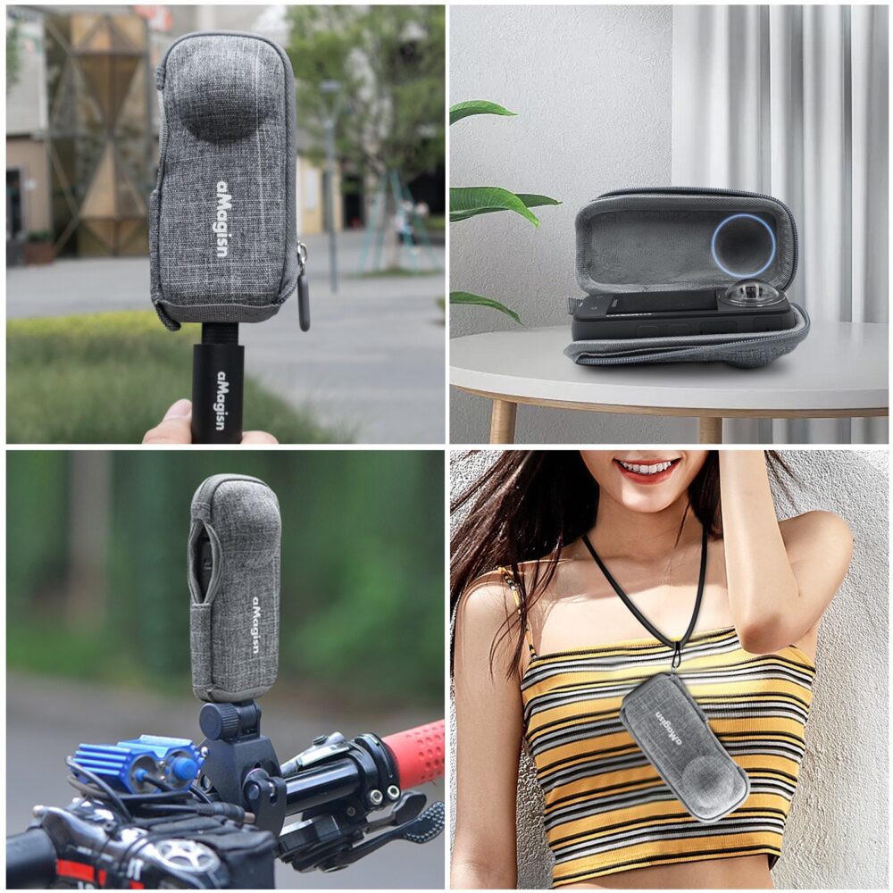 (Pre-Order 7-10 วัน) Insta360 X3 aMagisn Protective Bag กระเป๋าเคสใส่กล้อง X3 - Image 4