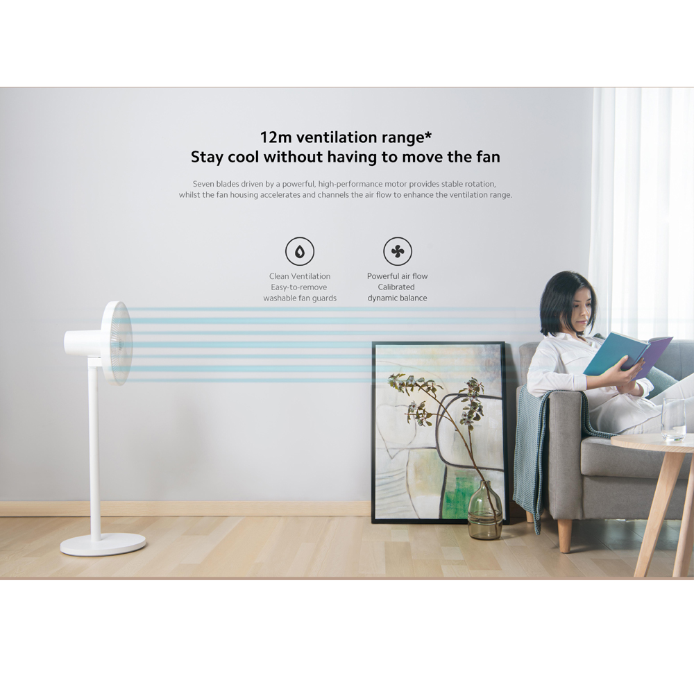 Mi Smart Standing Fan 2 Lite TH (40187) หมี่ พัดลมอัจฉริยะรุ่น 2 Lite ประกันศูนย์ไทย 1 ปี - Image 7