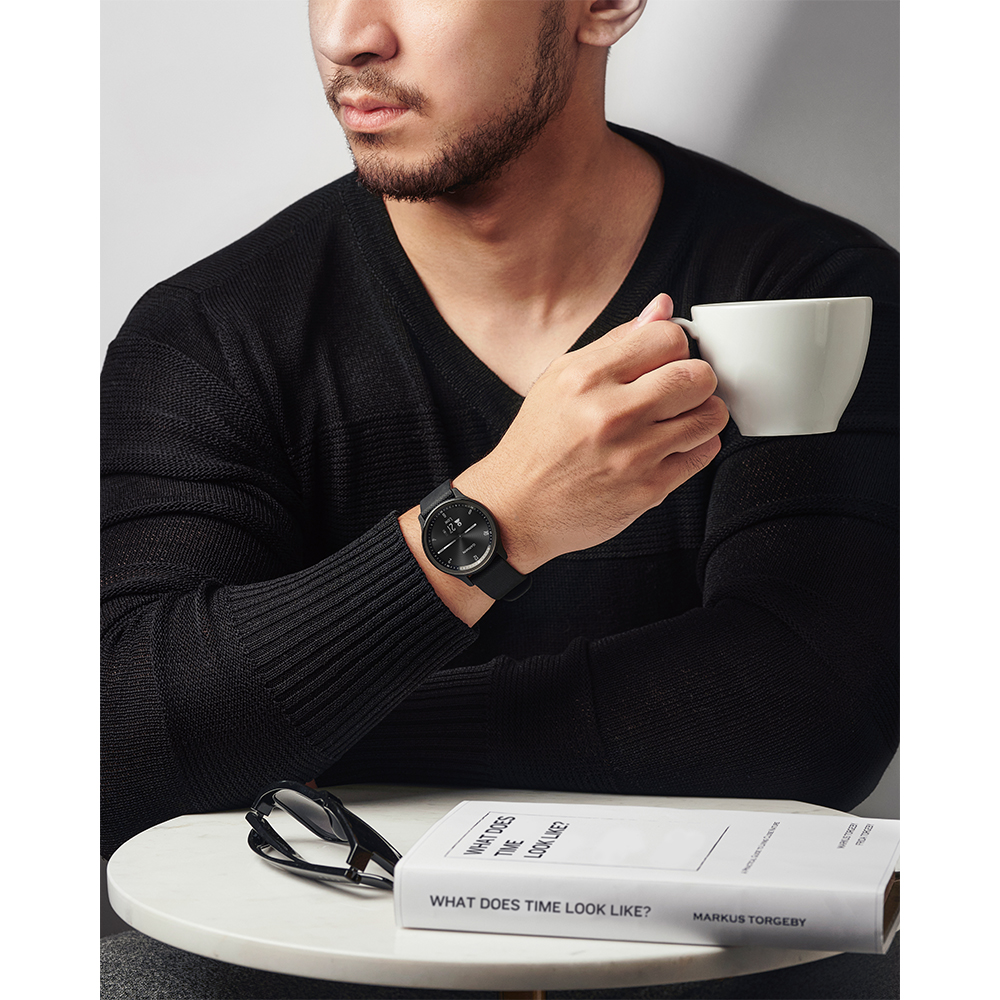 Garmin Vivomove Sport Hybrid – Smartwatch Nero, Nuovo In Scatola Con Sensori GPS E Cardio