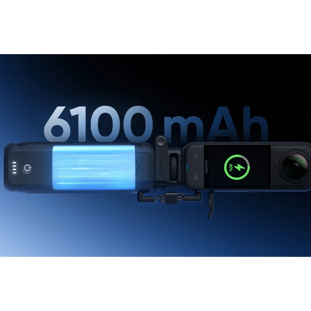 Insta360 X5 / X4 FOMO Power Handle Remote 6100 mAh ของแท้ - Image 5