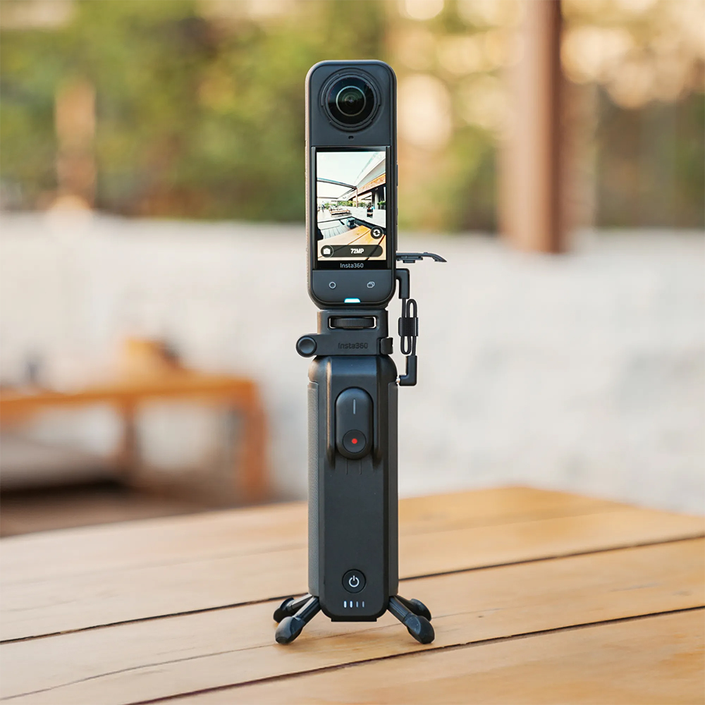 Insta360 X5 / X4 FOMO Power Handle Remote 6100 mAh ของแท้ - Image 6