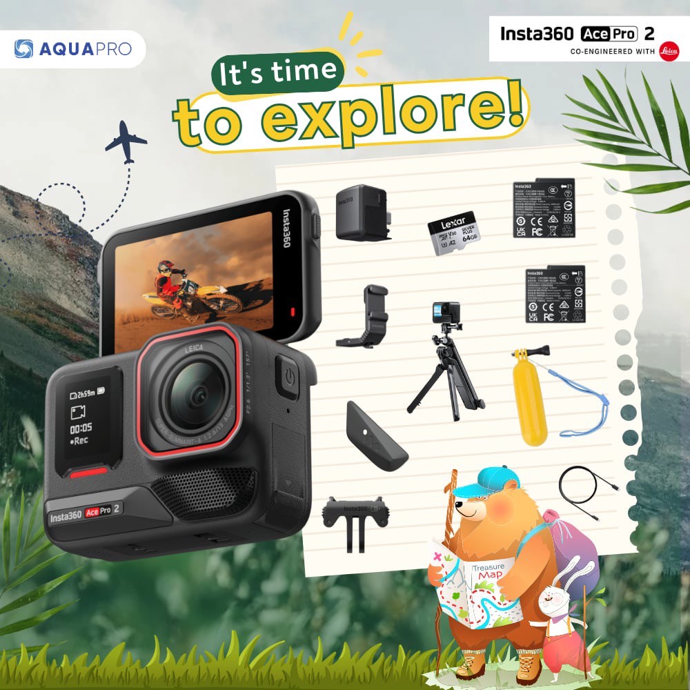 Insta360 Ace Pro 2 Bundle โปรโมชั่น พร้อมอุปกรณ์เสริมสุดคุ้ม - Image 6