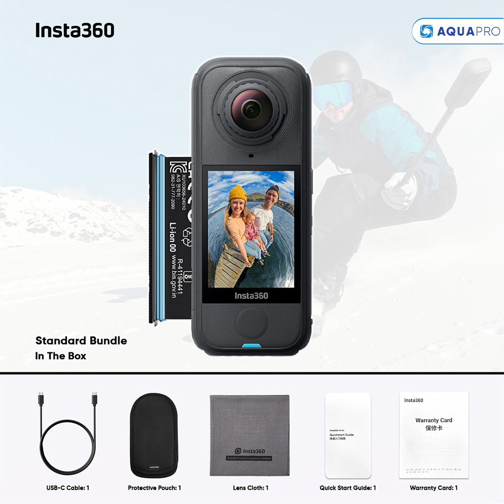 Insta360 X4 Air กล้อง 8K 360 ที่เบาที่สุด น้ำ หนักเบา ถ่ายได้ 8K เครื่องประกันศูนย์ไทย 1 ปี - Image 6