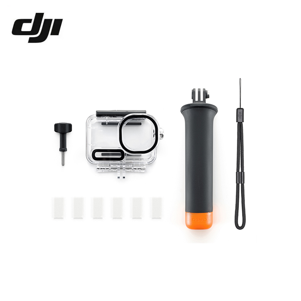 DJI Osmo Action 6 Diving Accessory Kit เคสกันน้ำกัน DJI Action 6 น้ำลึก 60 เมตร พร้อมไม้ลอยน้ำ ของแท้