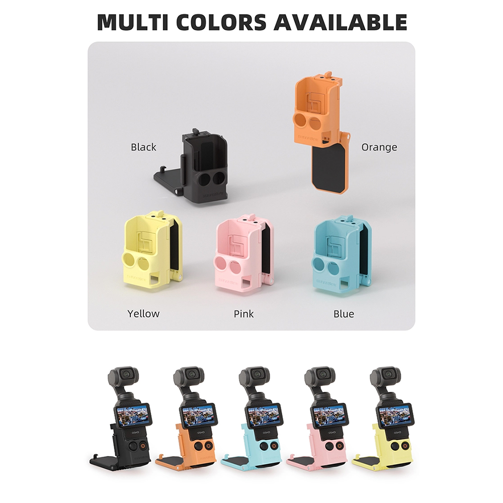 Sunnylife OP3-ZJ761-D DJI Pocket 3 Multifunctional Magnetic Mount Tabletop Base Bracket Angles Adjustable Accessories - Image 9